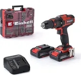 Einhell TE-CD 18/40 Li-i inkl. 2 x 2 Ah + 64-tlg. Zubehör