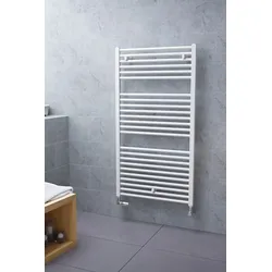 XIMAX Centrino Badheizkörper – Mittelanschluss, Weiß, Gerade, 1120 x 600 mm