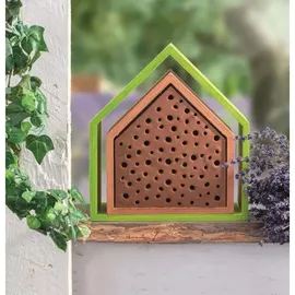 Glorex  Design Rahmen Holz Häuser 3 Stück