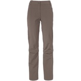 Vaude Farley Stretch Capri T-zip Iii Hose (Größe 3XL, braun)