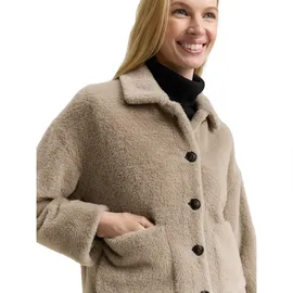 Tom Tailor Damen 1048129 Jacke Mit Taschen, grau XXL (44)
