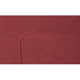 Hukla Relaxsessel Pascal Leder 77 x 115 x 90 cm Rot elektrisch, drehbar