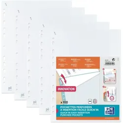Oxford Eckspannmappe for Business A4 Karton 420g/qm lila