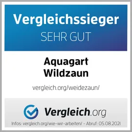 Aquagart 50m Wildzaun Forstzaun Weidezaun Drahtzaun Knotengeflecht 100/10/30