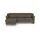 sit&more Ecksofa SIT & MORE "Freetown L-Form", grau (taupe), B:257cm H:84cm T:166cm, Sofas, Ecksofa, inklusive Kopfteilverstellung und komfortablem Federkern