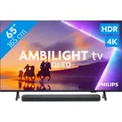 Philips Ambilight 65 Zoll PUS8500 QLED 4K (2025) + JBL Bar 300 M2 Schwarz