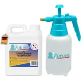 FUTUM 2L Milbenspray / Spinnenspray bekämpft Insekten, Eier, Larven ohne Biozide auf Wasserbasis,  Sofortwirkung ohne Flecken  + 2L Sprüher