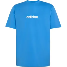 adidas ESSENTIALS LINEAR SINGLE JERSEY blau XXL