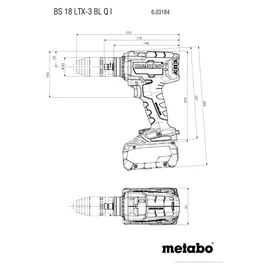 Metabo BS 18 LTX-3 BL Q I ohne Akku