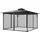 Vevor Moskitonetz für Pavillon 4 Stück 3,66 x 3,66 x 2,29 m Schwarz