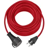 Brennenstuhl Gummi-Verlängerungskabel IP44 10 m rot H05RR-F 3G1,5