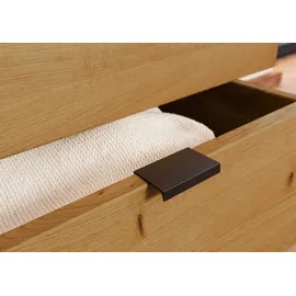 MASSIVMOEBEL24.DE LINDAU Lowboard 200x43x52 cm Natur Geölt Beige Massivholz