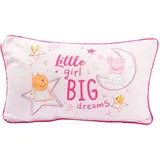 UNITED LABELS Peppa Wutz Kissen 40 x 23 cm Rosa