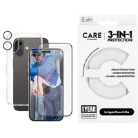 Panzer Glass CARE by PanzerGlass® Flagship 3-in-1 Set iPhone 16 Plus