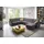 die planbar Wohnlandschaft DIE PLANBAR "ZE-EM16033 U-Form, Breite 330 cm", mammut grau, B:330cm T:262cm, 100% Polyester, Sofas, Wohnlandschaft, wahlweise mit Kopfstützen und Bettfunktion