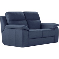 Nicoletti Home 2-Sitzer, Breite 168 cm, wahlweise mit oder ohne elektrische Relaxfunktion blau