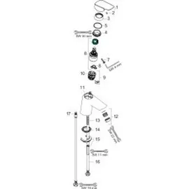 Hansgrohe Logis 70 CoolStart Einhandmischer chrom 71073000