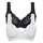 bonprix Minimizer-BH BONPRIX "Minimizer-BH mit gepolsterten Trägern (2er Pack)", Damen, Gr. 105, Cup C, schwarz-weiß (schwarz, ecru), Obermaterial: 80% Polyamid, 20% Elasthan. Futter: 100% Baumwolle.
