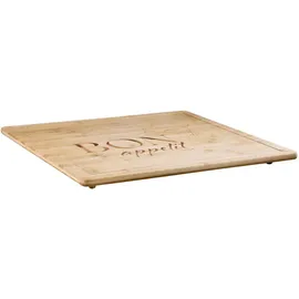 KESPER Buffetplatte/Herdabdeckplatte Bambus 1 56 x 50 x 4 cm Braun