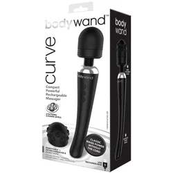 Wand Massager wieder aufladbares Handmassagegerät Curve Bodywand Bodywand Curve Schwarz