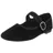 Ital-Design ZaKoonaC Oxfords Schnürpumps für Damen mit Blockabsatz (Schwarz,38) - 38 EU