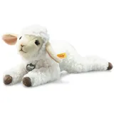 Steiff Teddies for tomorrow Boecky Lamm - 35 cm - Kuscheltier - Creme liegend, Whisper White, 067440