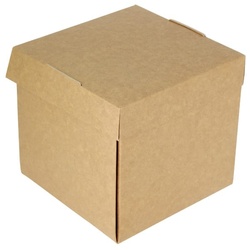 Gourmet Hamburger Box Kraft 13x13x13cm (150 Stk.)