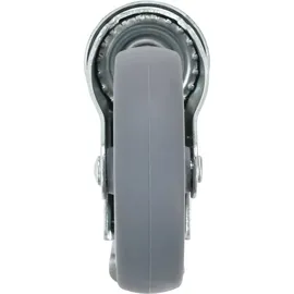 vidaXL 12 Stk. Lenkrollen mit Rückenloch 100 mm