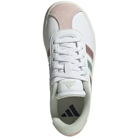 Adidas Vl Court 3.0 Cloud White / Linen Green Metallic / Sandy Pink Metallic 33