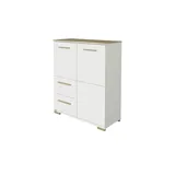 Paidi Highboard Enie 94,8 x 112,1 x 39,6 cm Weiß