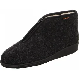 Fischer Markenschuh Hohe Hausschuhe Schwarz (Anthrazit 205) 45