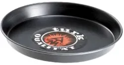 Turk Pizzablech aus Blaublech, ohne Beschichtung , langlebig 67136 , Ø 36 cm, Höhe: 2,5 cm
