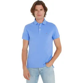 Tommy Hilfiger Herren Poloshirt Kurzarm 1985 Slim Fit, Blau (Blue Spell), 3XL