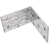 BGS Diy 80946 Winkelverbinder 60 x 60 x 40 x 2,5 mm | verzinkt | Lochwinkel