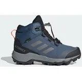 adidas Terrex Mid Gore-tex® Kinderswander Schuhe - Wonder Steel / Grey Three / Semi Impact Orange - EU 28 1/2