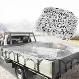 JNNJ Anhänger Cargo Net, Elastisches Hängernetz Für Die Perfekte Ladungssicherung, Anhängernetz 2x3m Ladungssicherungsnetz Für Anhänger, Anhängernetz Dehnbar Fallschutz