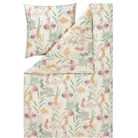 Estella Lyra Blumen Beige 135 x 200 cm + 80 x 80 cm