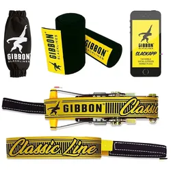 GIBBON Slackline-Set 15m yellow