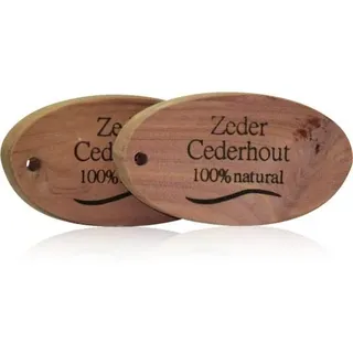 Beautylin Zedernholz Oval 100% Natürlich, 3 Stück