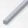 Alfer Quadratstange 1 m, 15.5 mm Aluminium roh blank