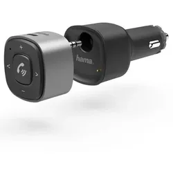 Hama Bluetooth-Receiver für KfZ 3,5mm Stecker und USB-Ladegerät