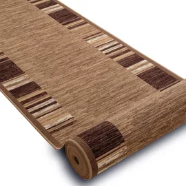 RugsX Läufer Antirutsch Adagio Beige Beige 80x300 cm