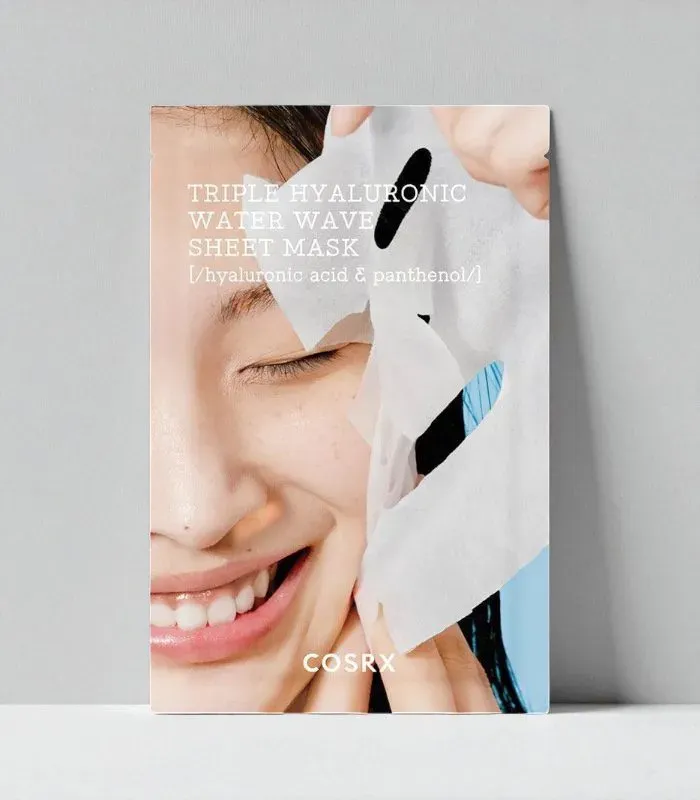 COSRX Hydrium Triple Hyaluronic Water Wave Sheet Mask – feuchtigkeitsspendende Tuchmaske 20ml