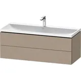 Duravit „L-Cube“ c-shaped Badmöbel-Set 1200mm leinen × leinen