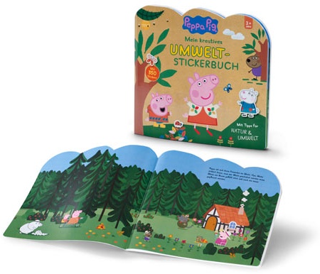 Buch »Peppa Pig ‒ mein kreatives Umwelt-Stickerbuch«