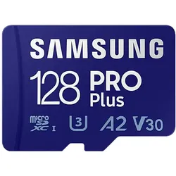 Samsung PRO Plus MicroSD kaart 128GB