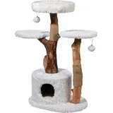 Dobar Frosty Kratzbaum 60 x 45 x 110 cm weiß