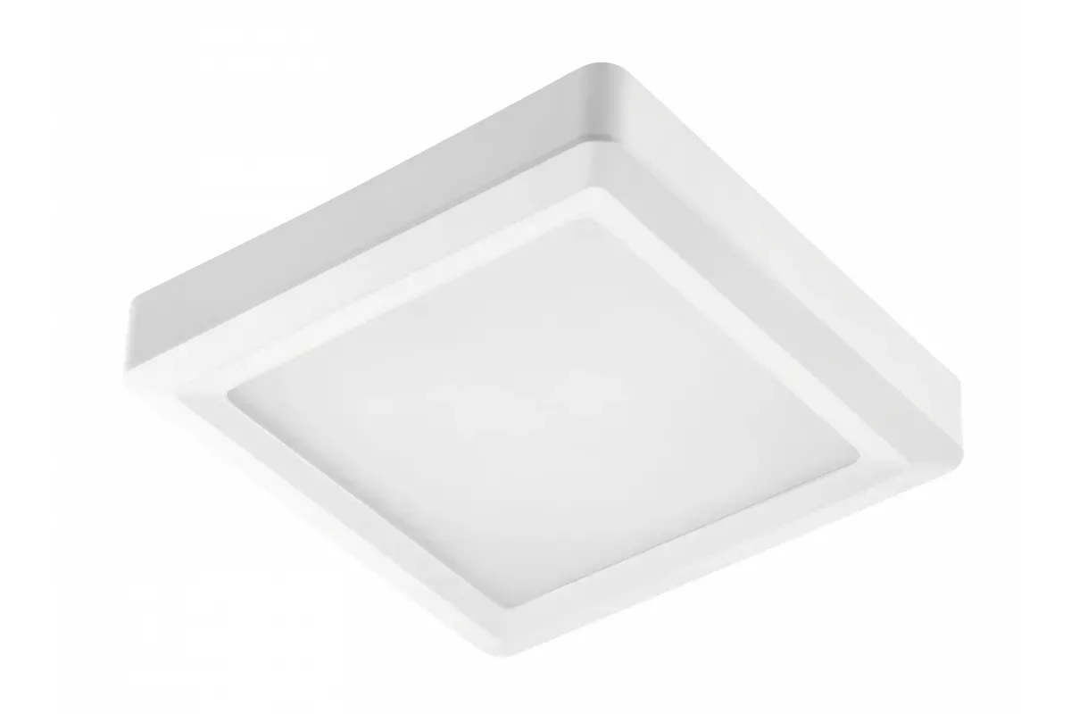 GTV Aufputz Downlight LOUIS 24W 120° IP54 225 x 225 x 28 mm - neutralweiß (4000K)