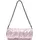 Liebeskind Berlin Hobo XS Umhängetasche Leder/ Baumwolle Metallic Blush