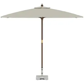 vidaXL Markisenständer mit Rollen Grau 41 x 41 x 37 cm Granit 29 kg Quadratisch